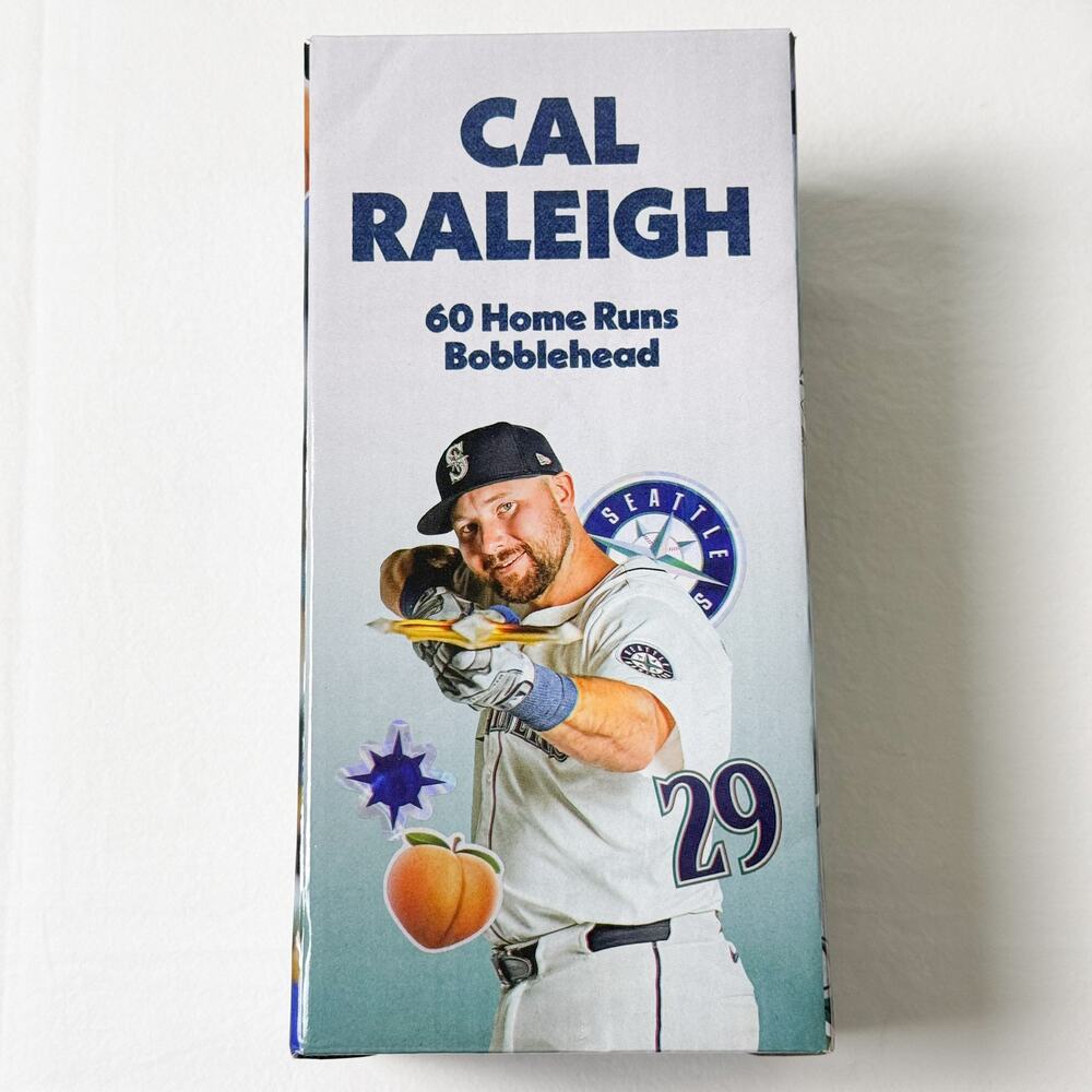 Cal Raleigh 60 Home Run Seattle Mariners Bobblehead SGA 3/28/26 MLB